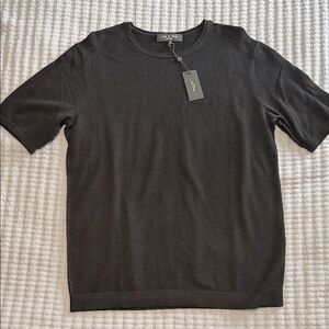 Zara Charcoal Short Sleeve Tee